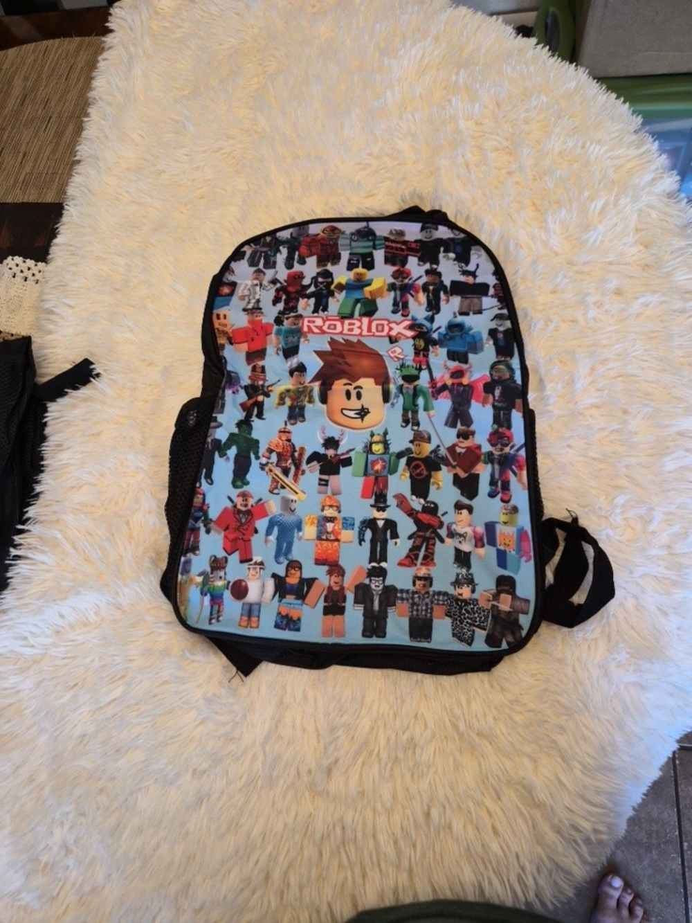 Roblox Character Print Kids Backpack - NEW